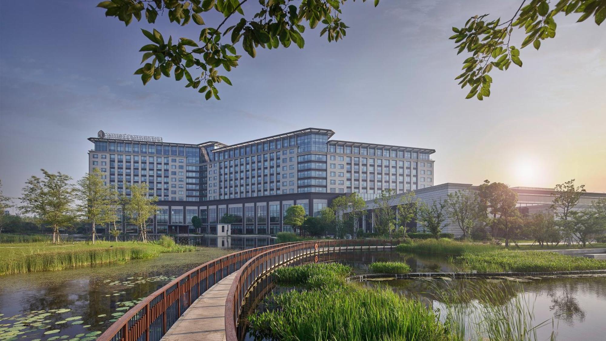 Intercontinental Nantong By Ihg-Best View Of Yangtze Eksteriør billede